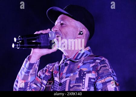 Musikkonzert - Subsonica - La bolla Tour Subsonica Locorotondo Masseria Ferragnano Italien Copyright: XIolandaxPompilio/TSCKx/xLiveMediax LPM 1475391 Stockfoto