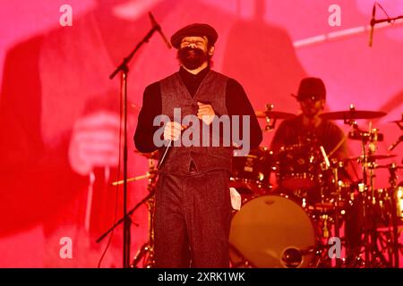 UK. August 2024. LONDON, ENGLAND - 10. AUGUST: Damien Marley tritt am 10. August 2024 im Crystal Palace Bowl auf. CAP/MAR © MAR/Capital Pictures Credit: Capital Pictures/Alamy Live News Stockfoto