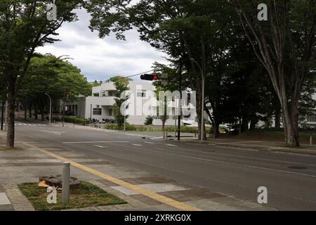 August 2024. Sendai, Präfektur Miyagi, Japan. Tohoku University Aobayama Campus. Stockfoto