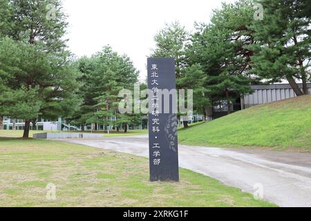 August 2024. Sendai, Präfektur Miyagi, Japan. Tohoku University Aobayama Campus. Stockfoto