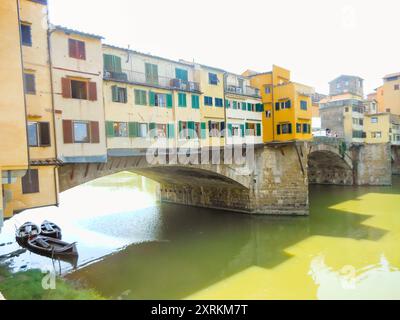 Konzeptaufnahme der Straßen von Florenz Stockfoto