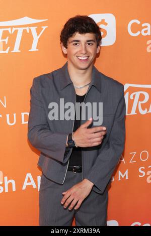 Marcello Hernandez besucht am 8. August 2024 Variety's Power of Young Hollywood im Santa Monica Proper Hotel 2024 in Santa Monica, Kalifornien. Foto: Crash/imageSPACE/SIPA USA Stockfoto