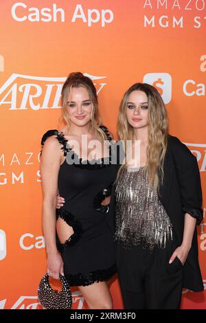 Hunter King und Joey King besuchen am 08. August 2024 Variety's 2024 Power of Young Hollywood im Santa Monica Proper Hotel in Santa Monica, Kalifornien. Foto: Crash/imageSPACE/SIPA USA Stockfoto