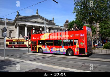 Stadtzentrum von Dublin Stockfoto