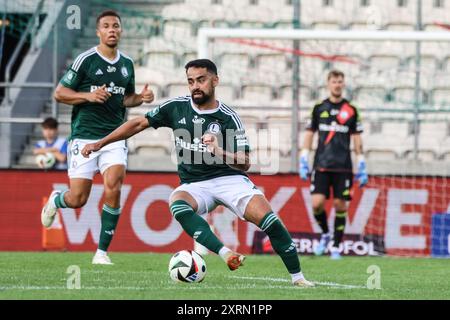 Krakau, Polen. August 2024. Fußball 2024 2025 PKO BP Ekstraklasa Puszcza Niepolomice vs Legia Warszawa op: Luquinhas Credit: Konrad Swierad/Alamy Live News Stockfoto