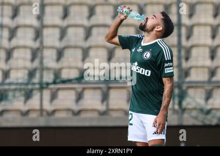 Krakau, Polen. August 2024. Fußball 2024 2025 PKO BP Ekstraklasa Puszcza Niepolomice vs Legia Warszawa op: Luquinhas Credit: Konrad Swierad/Alamy Live News Stockfoto