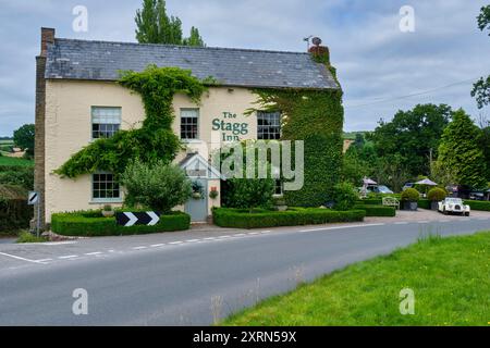 Das Stagg Inn, Titley, Kington, Herefordshire Stockfoto