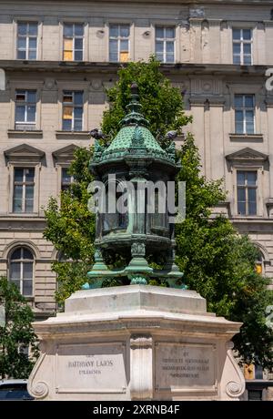 Budapest, Ungarn: 16. Juni 2024: Lajos Batthyanyi Eternal Flame Stockfoto