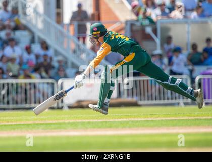 Während des Royal London One-Day Cup Matches Nottinghamshire gegen Essex in Trent Bridge, Nottingham, Vereinigtes Königreich, 11. August 2024 (Foto: Mark Dunn/News Images) Stockfoto