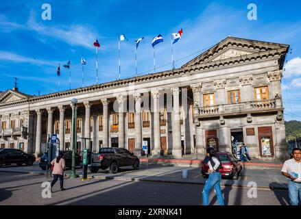 Munícípalidad de Quetzaltenango, Rathaus. Quetzaltenango, Guatemala. Stockfoto