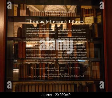 Thomas Jefferson Library in der Library of Congress in Washington DC Stockfoto