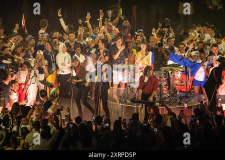 Saint Denis, Frankreich. August 2024. Ambiente, Illustration, Abschlusszeremonie während der Olympischen Spiele Paris 2024 am 11. August 2024 im Stade de France in Saint-Denis bei Paris, Frankreich - Foto Baptiste Autissier/Panorama/DPPI Media Credit: DPPI Media/Alamy Live News Stockfoto