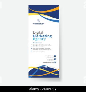 Vektorvorlage für Corporate Banner Stock Vektor