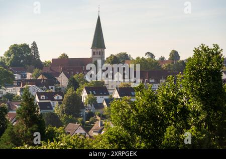 Der Exotische Garten auf dem Gelände der Universität Hohenheim Stuttgart, die Gärten, Deutschland Stockfoto