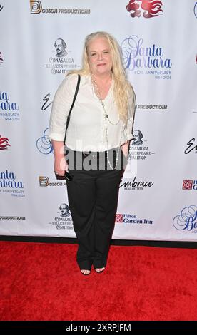 Burbank, KALIFORNIEN USA - 2. August 2024: Marcy Walker nimmt an der 40. Jahrestagung der Show Santa Barbara Teil. Stockfoto