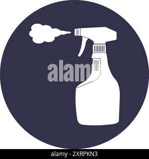 Sprühflasche Symbol Vektor Illustration Symbol Design Stock Vektor
