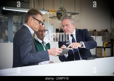 Adrian Hallmark - CEO von Bentley Motors Adrian Hallmark - Bentley Motors Stockfoto