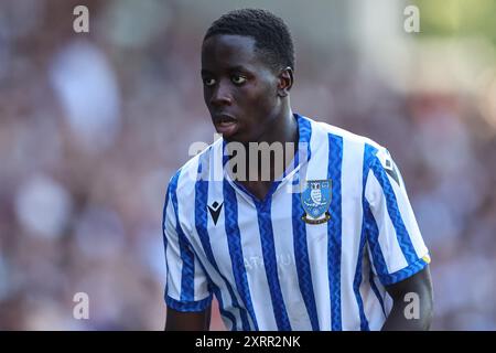 Sheffield, Großbritannien. August 2024. Nathaniel Chalobah von Sheffield Wednesday während des Sky Bet Championship Matches Sheffield Wednesday vs Plymouth Argyle in Hillsborough, Sheffield, Vereinigtes Königreich, 11. August 2024 (Foto: Mark Cosgrove/News Images) in Sheffield, Vereinigtes Königreich am 11. August 2024. (Foto: Mark Cosgrove/News Images/SIPA USA) Credit: SIPA USA/Alamy Live News Stockfoto