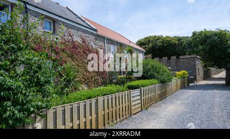 Selbstverpflegung, Herm Island, Guernsey, Kanalinseln, Großbritannien Stockfoto