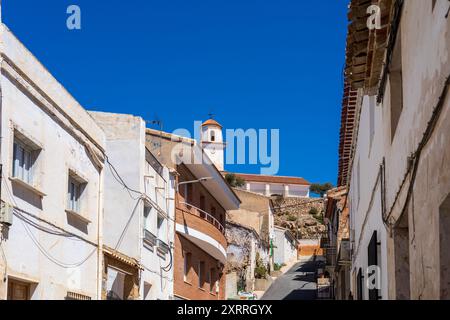 Ermita de San Cayetano y San Anton, Cantoria, Almanzora-Tal, Provinz Almeria, Andalusien, Spanien Stockfoto