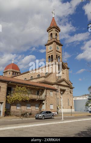 Reconquista, Santa Fe, Argentinien; 16. Juli 2024: Immaculate Conception Church in Reconquista, Santa Fe, Argentinien. Stockfoto