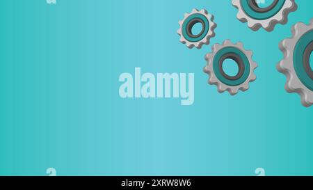 Soziale Medien, Banner, Posterdesign oder Vorlage. Stock Vektor