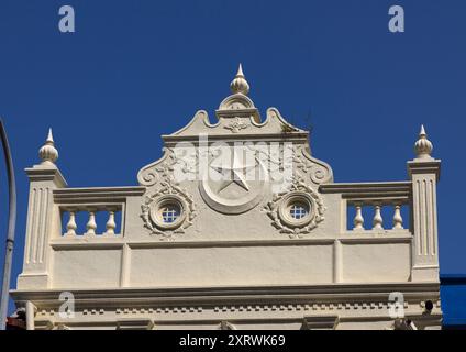 Heritage House in der britischen Kolonialzeit Architektur, Perak, Ipoh, Malaysia Stockfoto