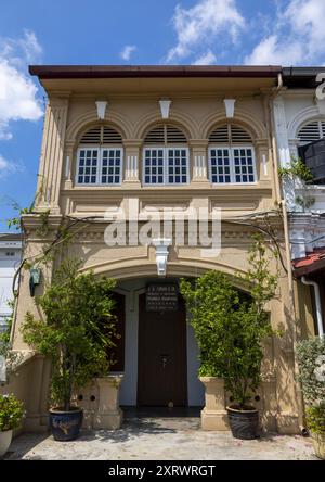 Heritage House in der britischen Kolonialzeit Architektur, Perak, Ipoh, Malaysia Stockfoto