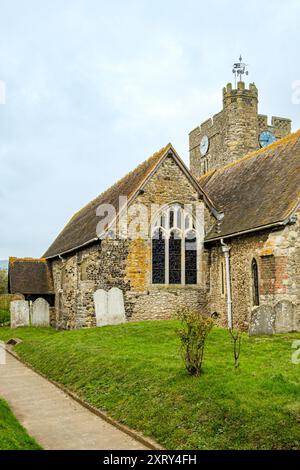 All Saints Church, High Street, Wouldham, Kent Stockfoto