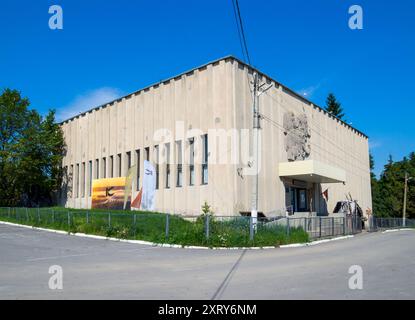 Woronesch, Russland - 2. August 2023: Staatliches Archäologisches Museum-Reserve Kostenki, Dorf Kostenki, Region Woronesch Stockfoto