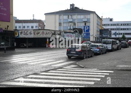 Rovaniemi, Finnland - 27. Juli 2024: Die nordfinnische Stadt Rovaniemi. Stockfoto