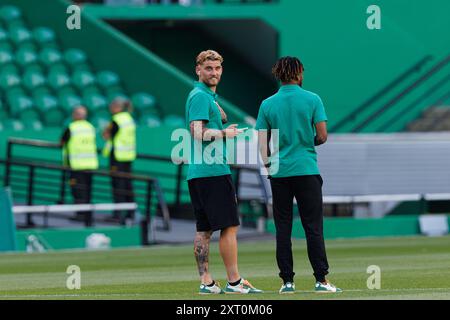 OLE Pohlmann während des Spiels der Liga Portugal zwischen den Teams Sporting CP und Rio Ave FC im Estadio Jose Alvalade (Maciej Rogowski) Stockfoto