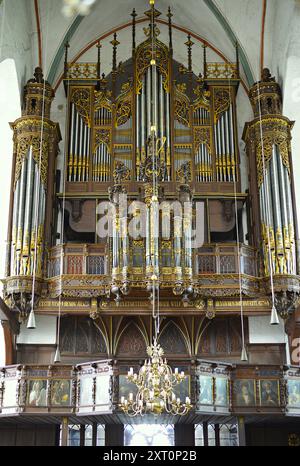 Die Jakobskirche ist eine der fünf wichtigsten evangelisch-lutherischen Kirchengemeinden in der Lübecker Altstadt Stockfoto