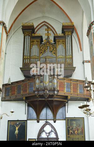 Die Jakobskirche ist eine der fünf wichtigsten evangelisch-lutherischen Kirchengemeinden in der Lübecker Altstadt Stockfoto