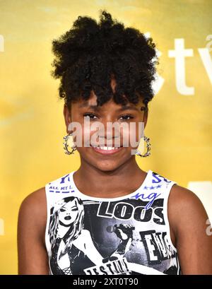 Westwood, USA. August 2024. Amina Massai kommt am 12. August 2024 in Westwood, CA. © Lisa OConnor/AFF-USA.com Credit: AFF/Alamy Live News zu Apple TV ''Bad Monkey' Hollywood Premeire' im Hammer Museum Stockfoto