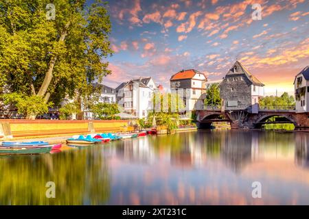 Altstadt von Bad Kreuznach, Deutschland Stockfoto