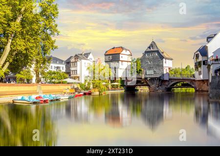 Altstadt von Bad Kreuznach, Deutschland Stockfoto