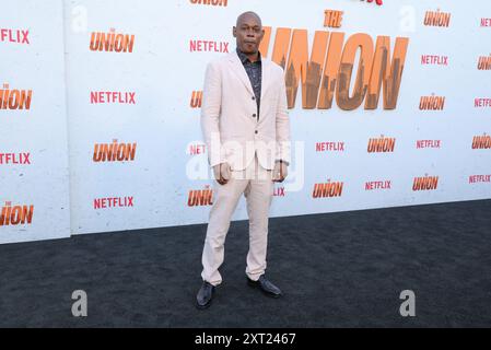 Los Angeles, ca. 12. August 2024. Bokeem Woodbine bei der LA Premiere of the Union am 12. August 2024 im Egyptian Theater in Los Angeles, Kalifornien am 12. August 2024. Quelle: Faye Sadou/Media Punch/Alamy Live News Stockfoto