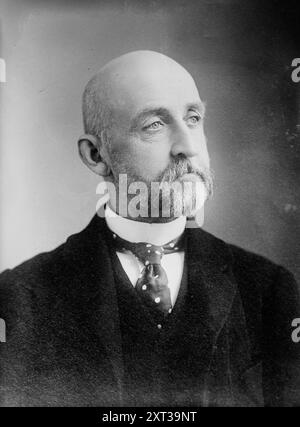 ADM. A. Mahan, zwischen 1910 und 1915. Zeigt Admiral Alfred Thayer Mahan (1840–1914), ein US-amerikanischer Marineoffizier und Marinehistoriker. Stockfoto