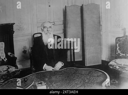 Nikola Pasic, zwischen 1915 und 1920. Nikola Pasic (1845–1926), Premierminister des Königreichs Serbien und Premierminister des Königreichs Jugoslawien. Stockfoto