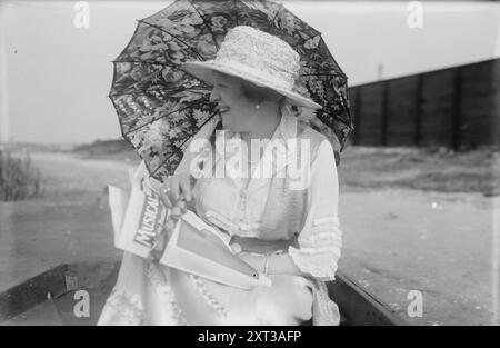 Marie Rappold, zwischen 1915 und 1920. Zeigt Marie Rappold, eine deutsch-amerikanische Sopranistin, die von 1905 bis 1920 an der Metropolitan Opera auftrat. Stockfoto