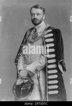 Graf Andrassy, 1915. Zeigt Graf Gyula Andra&#xb4;ssy the Jünger (1860–1929), ein ungarischer Politiker. Stockfoto