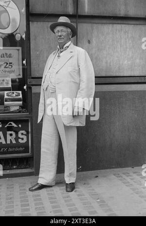 T. B. Stuart, 1916. Zeigt T.B. Stuart, stellvertretender Delegierter aus Hawaii auf der Democratic National Convention 1916, die vom 14. Bis 16. Juni in St. Louis, Missouri, stattfand. Stockfoto