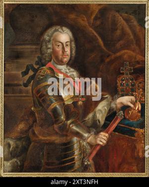 Porträt Kaiser Franz I. von Österreich (1708-1765), um 1740. In der Sammlung der Privatsammlung gefunden. Stockfoto