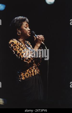 Nancy Wilson, London, 1990. Stockfoto