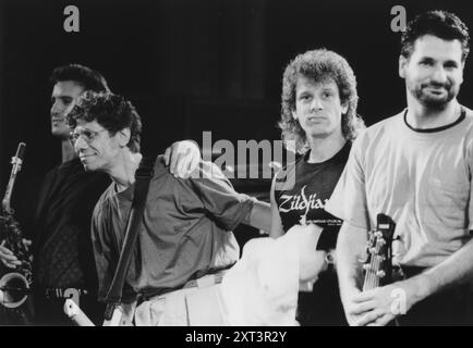 Chick Corea, Eric Marienthal, Dave Weckl, John Patitucci, Norwich Jazz Festival, 1990. Stockfoto