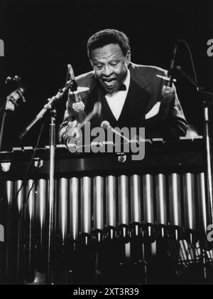 Lionel Hampton and His Big Band, Capital Radio Jazz Festival, Knebworth, 1982. Stockfoto