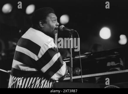 Fats Domino, Maastricht Jazz Mecca, Niederlande, 1992. Stockfoto