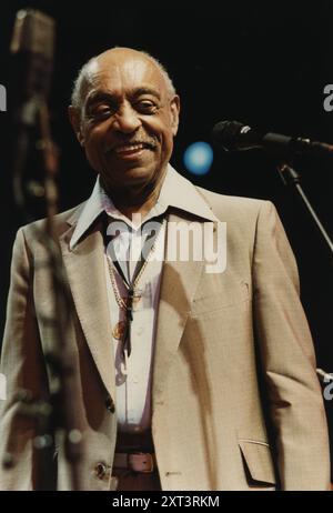 Benny Carter, Benny Carter's Swing America, North Sea Jazz Festival, Niederlande, 1991. Stockfoto