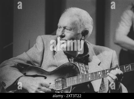 Herb Ellis, (Great Guitars), 100 Club, London, 1988. Stockfoto